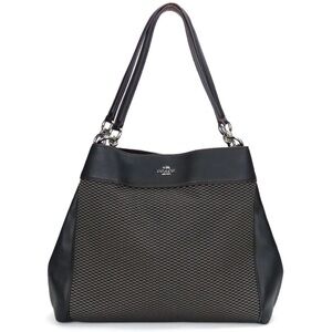COACH Lexy Jacquard Legacy Shoulder Bag